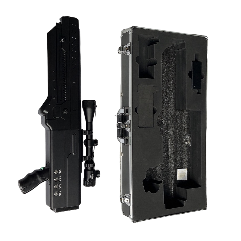  德惠手持便携式枪型低空防御反制四通道A型